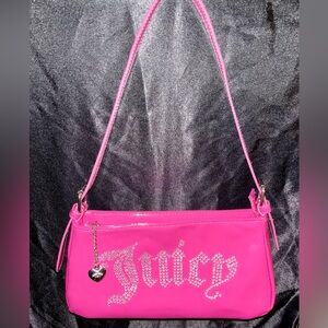 Juicy Couture Bling Hot Pink Purse Handbag/ Shoulder-bag